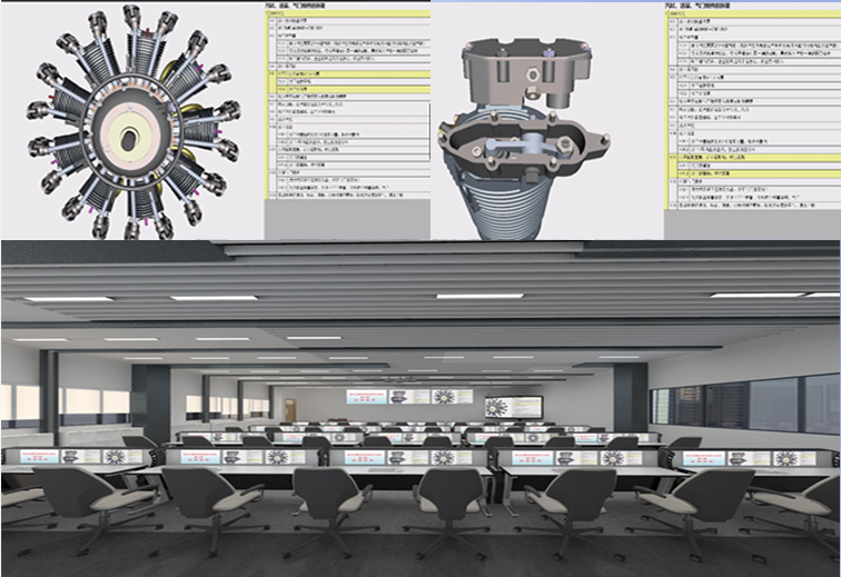 活塞式航空發(fā)動機(jī)交互式3D仿真教學(xué)與訓(xùn)練系統(tǒng)